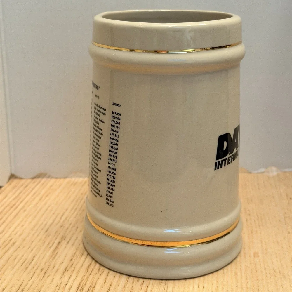 Vintage NASCAR Daytona 500 International Speedway Beer Stein Mug 59-05 Winners